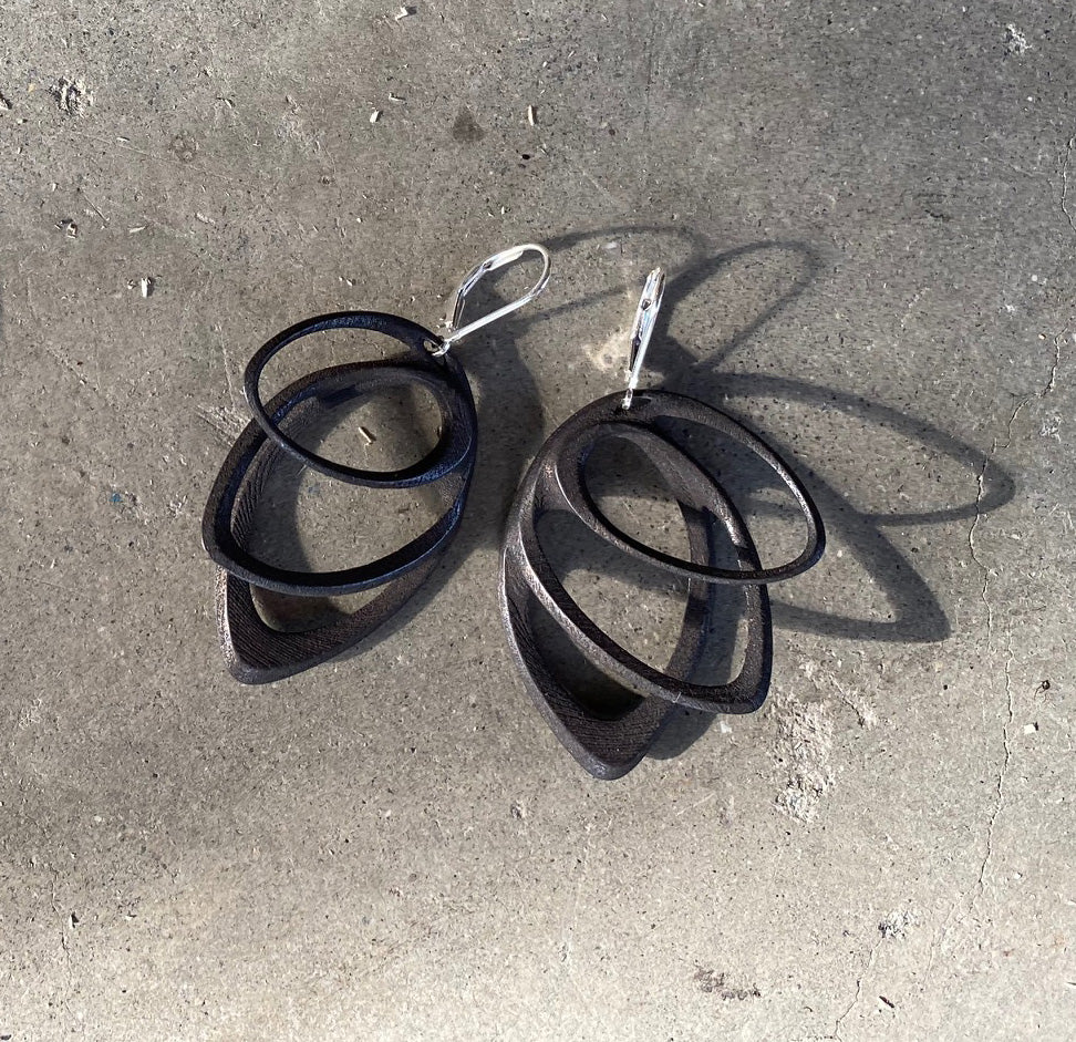Orbis Steel Earrings