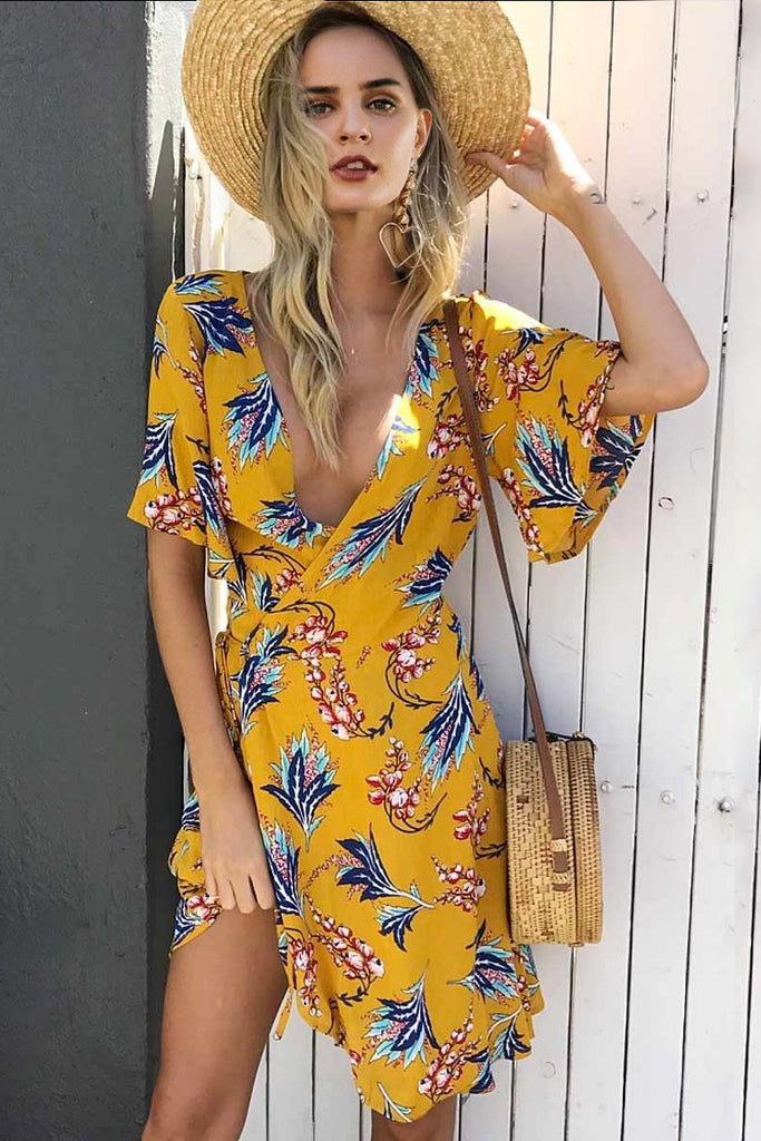 casual hawaiian dresses