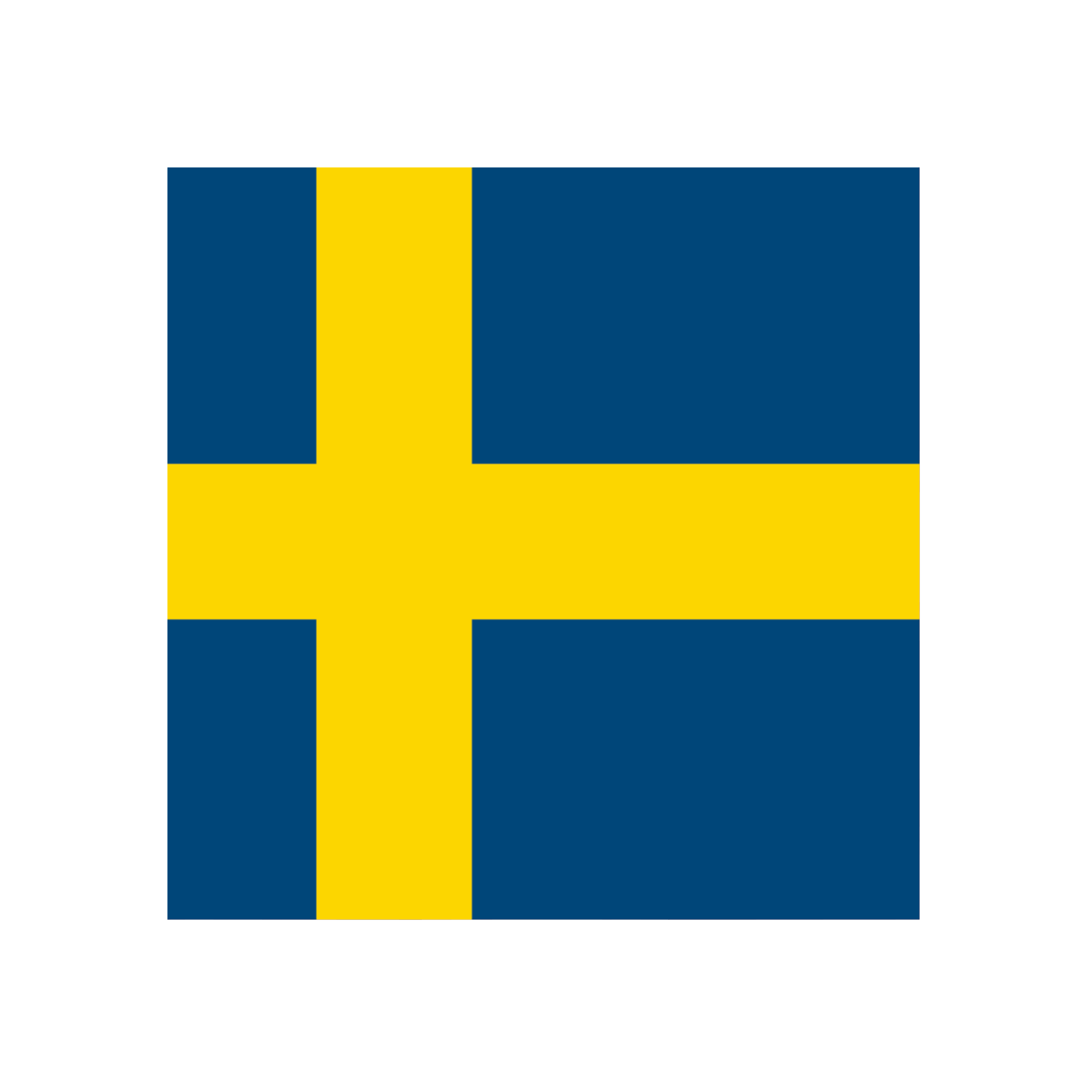 Acrylic Napoleonic Flag of Sweden Token (x10)