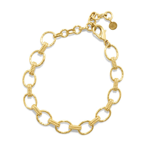 Cleopatra Grande Link Necklace - Gold | Capucine De Wulf