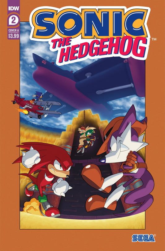 Sonic The Hedgehog #66 B Oz Variant (10/25/2023) Idw