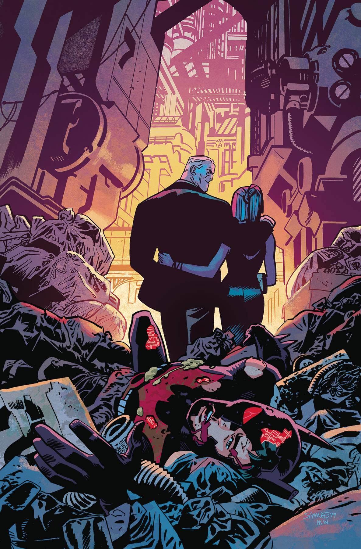BATMAN BEYOND #33 A Chris Samnee (06/26/2019) DC – Golden Apple Comics