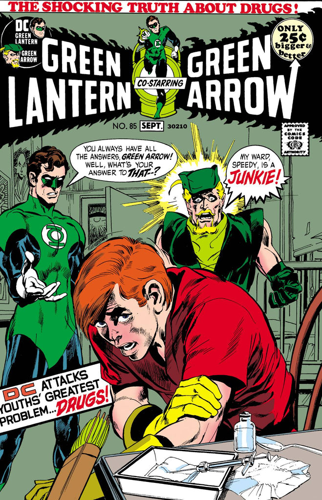 Green Lantern 85 Facsimile Edition Neal Adams Dennis Oneil Speedy Dr Golden Apple Comics 9595