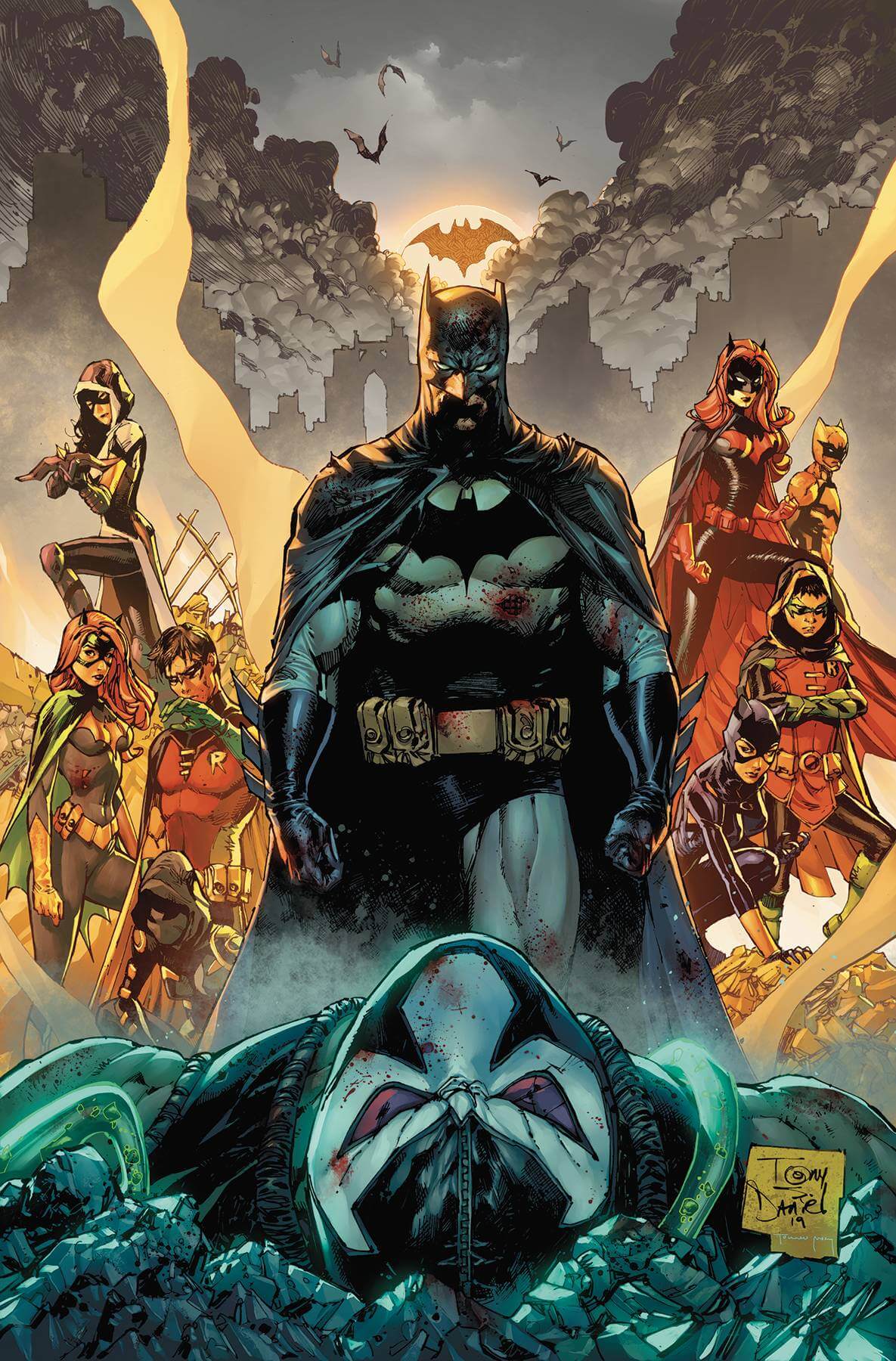 BATMAN #85 A Tony Daniel Tom King Bane Batgirl Catwoman Robin (12/18/2 –  Golden Apple Comics