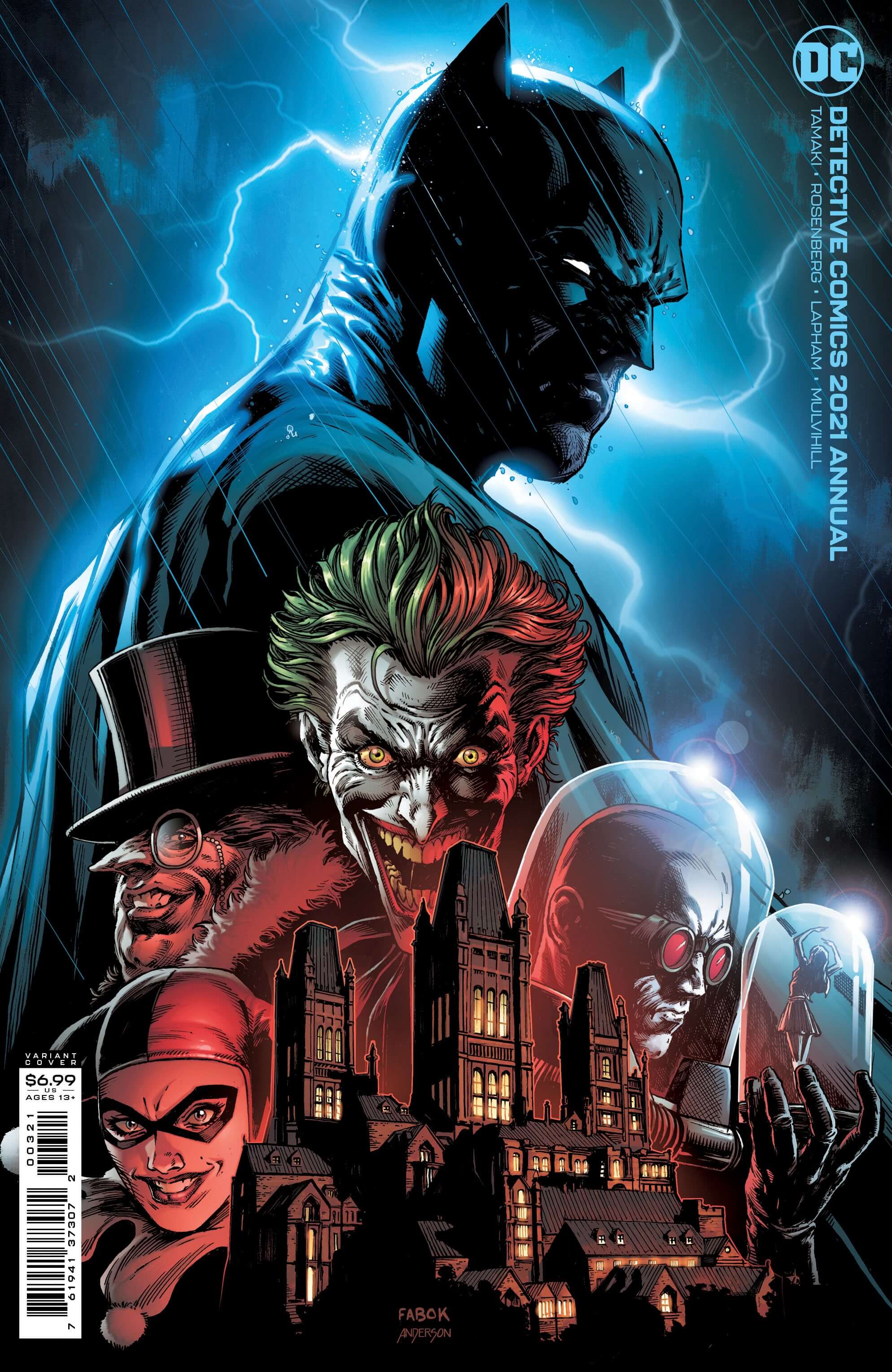 Batman Detective Comics 2021 Annual #1 (One Shot) B Jason Fabok Card S –  Golden Apple Comics