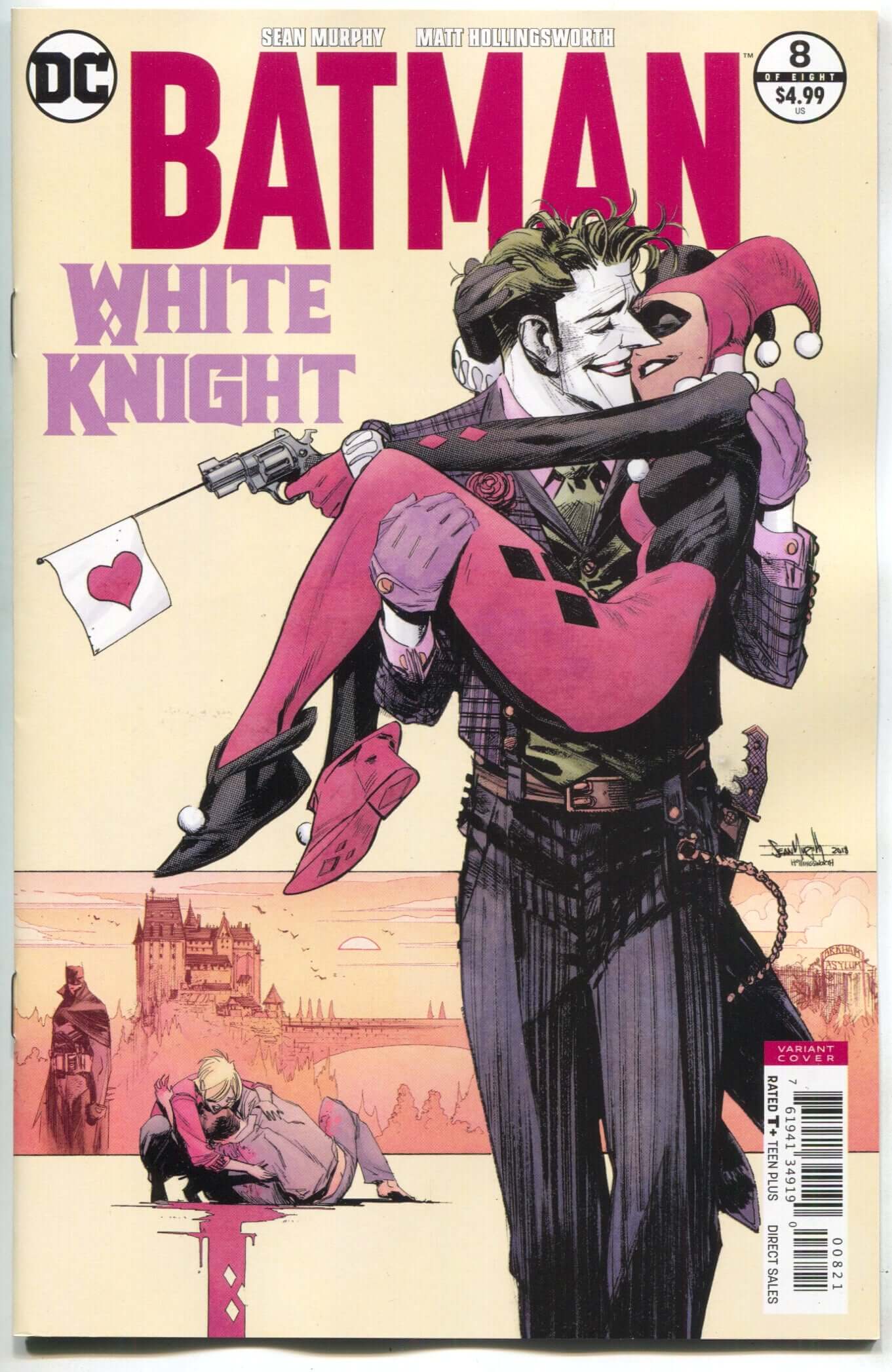 BATMAN WHITE KNIGHT #8 (OF 8) B Sean Murphy Variant Harley Quinn Joker –  Golden Apple Comics