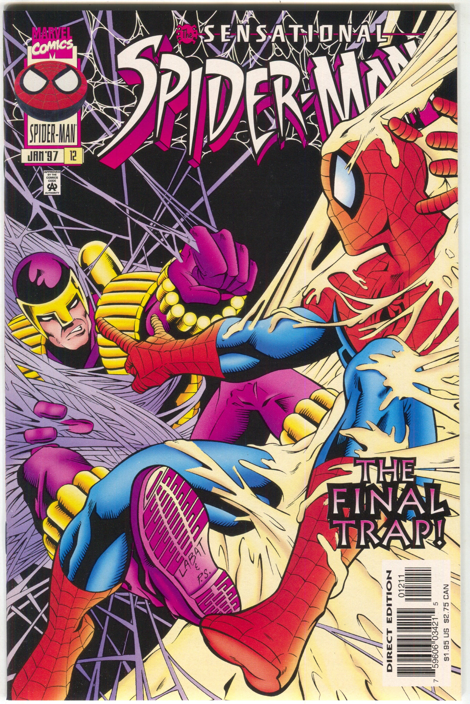 Sensational Spider-Man 12 Marvel 1997 NM Trapster – Golden Apple Comics