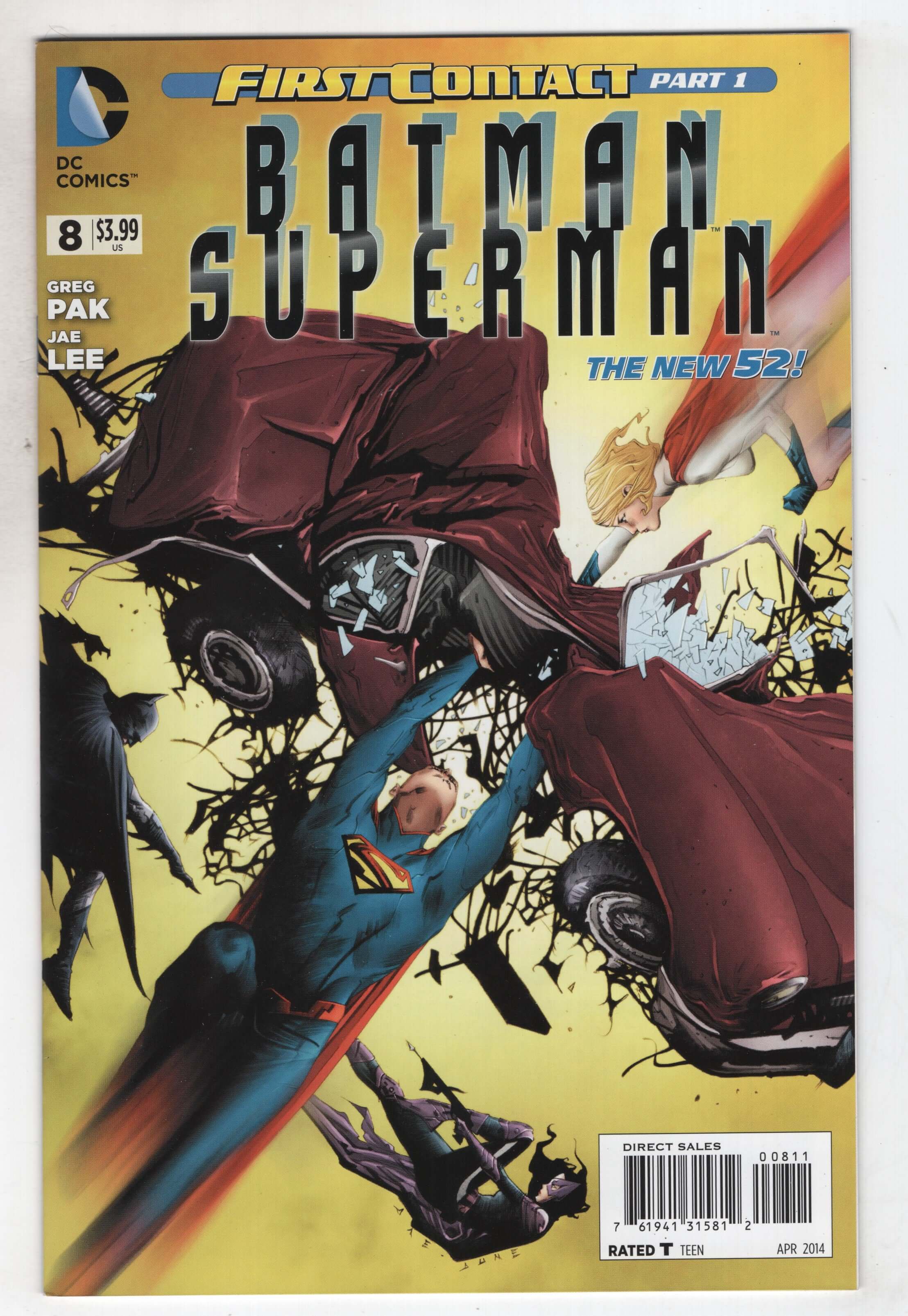 Batman Superman #8 DC 2014 NM New 52 – Golden Apple Comics