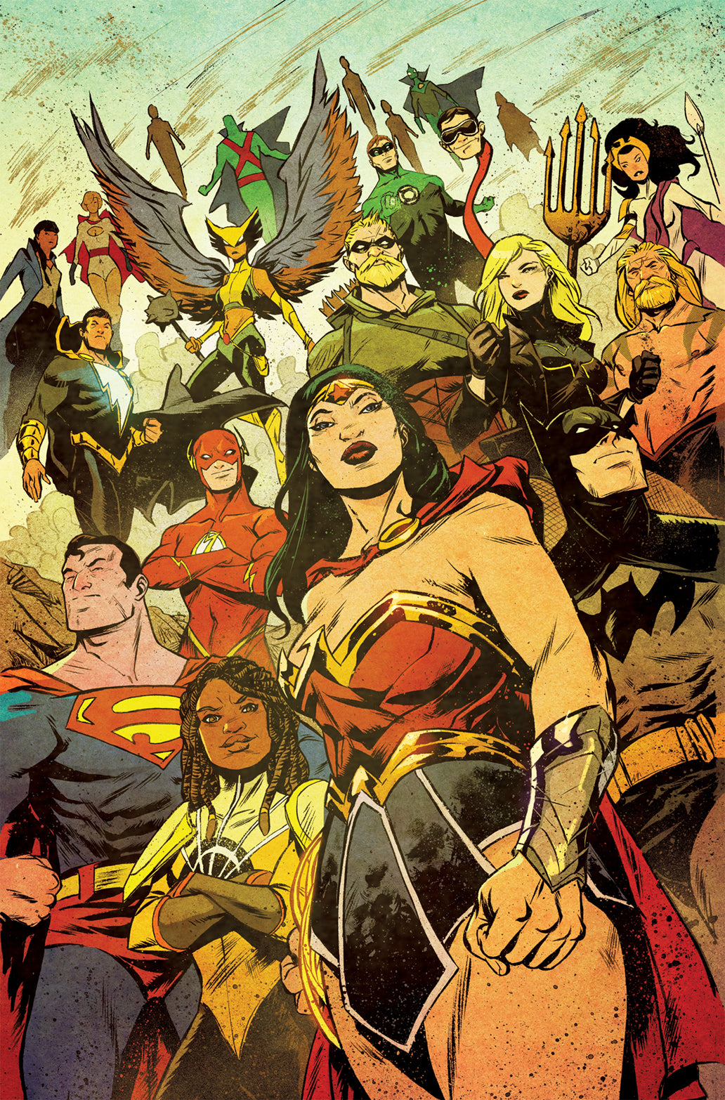 Justice League 2021 Annual #1 A Sanford Greene Brian Michael Bendis (2 –  Golden Apple Comics