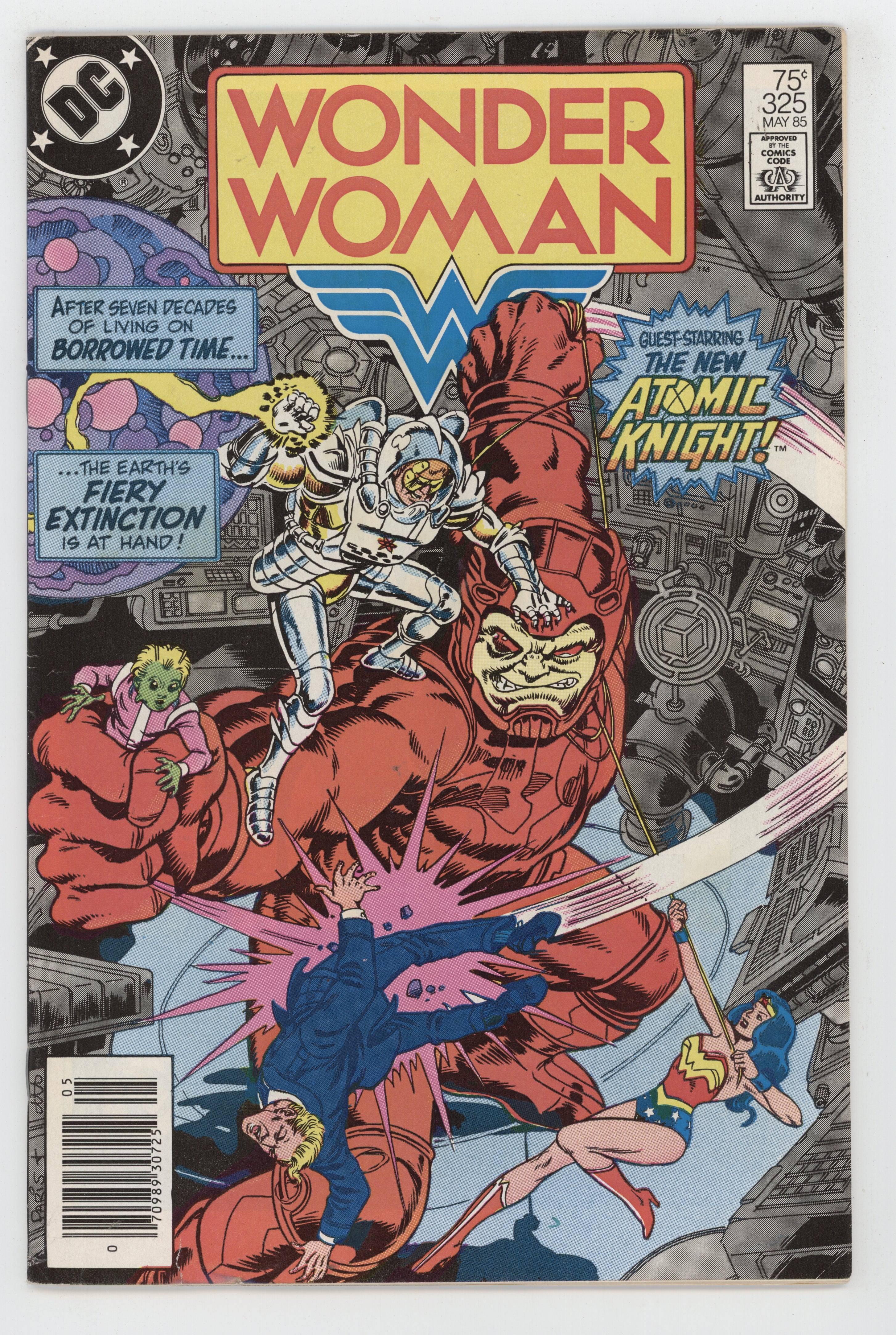 Wonder Woman 325 Dc 1985 Vg Fn Paris Cullins Atomic Knight Golden Apple Comics