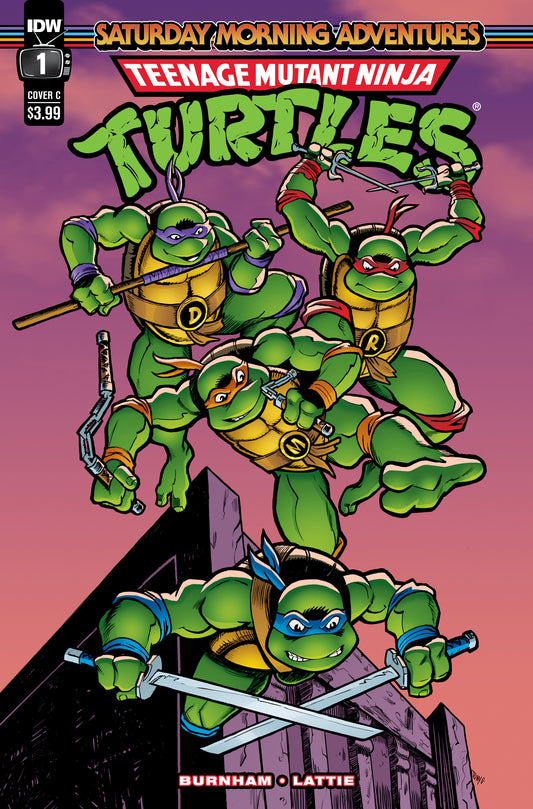 AUG231431 - TMNT SATURDAY MORNING ADV HALLOWEEN SPECIAL #1 CVR A