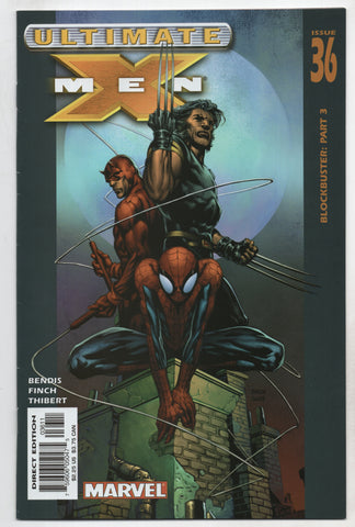 Ultimate X Men 36 Marvel 03 Nm David Finch Daredevil Spider Man Golden Apple Comics
