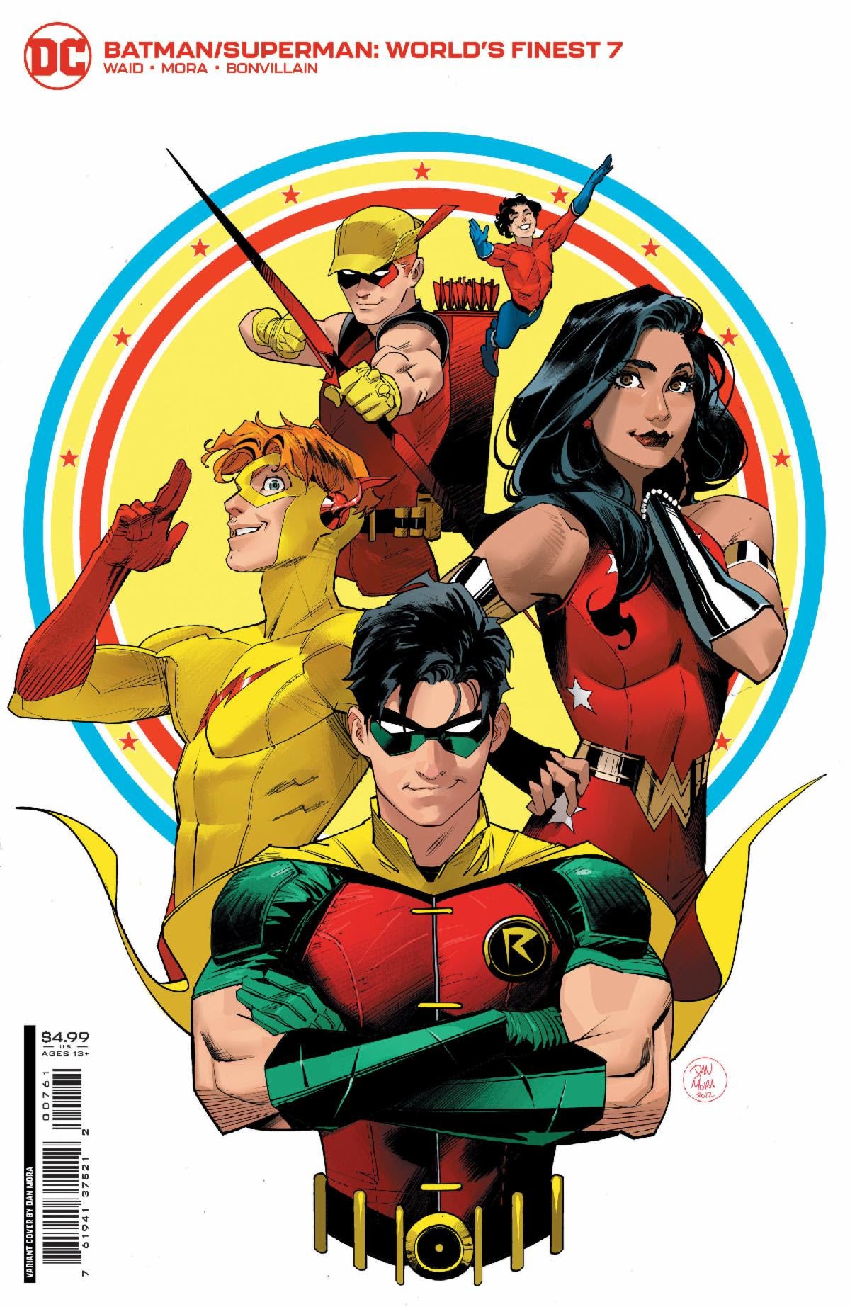 Batman Superman Worlds Finest #7 F Dan Mora Variant (09/20/2022) Dc –  Golden Apple Comics