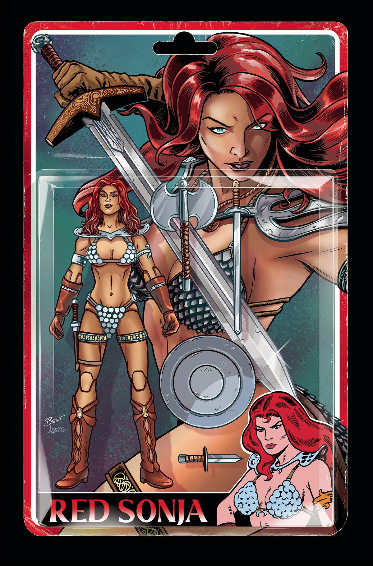 Red Sonja 2023 #1 N 1:10 Action Figure Variant (07/19/2023