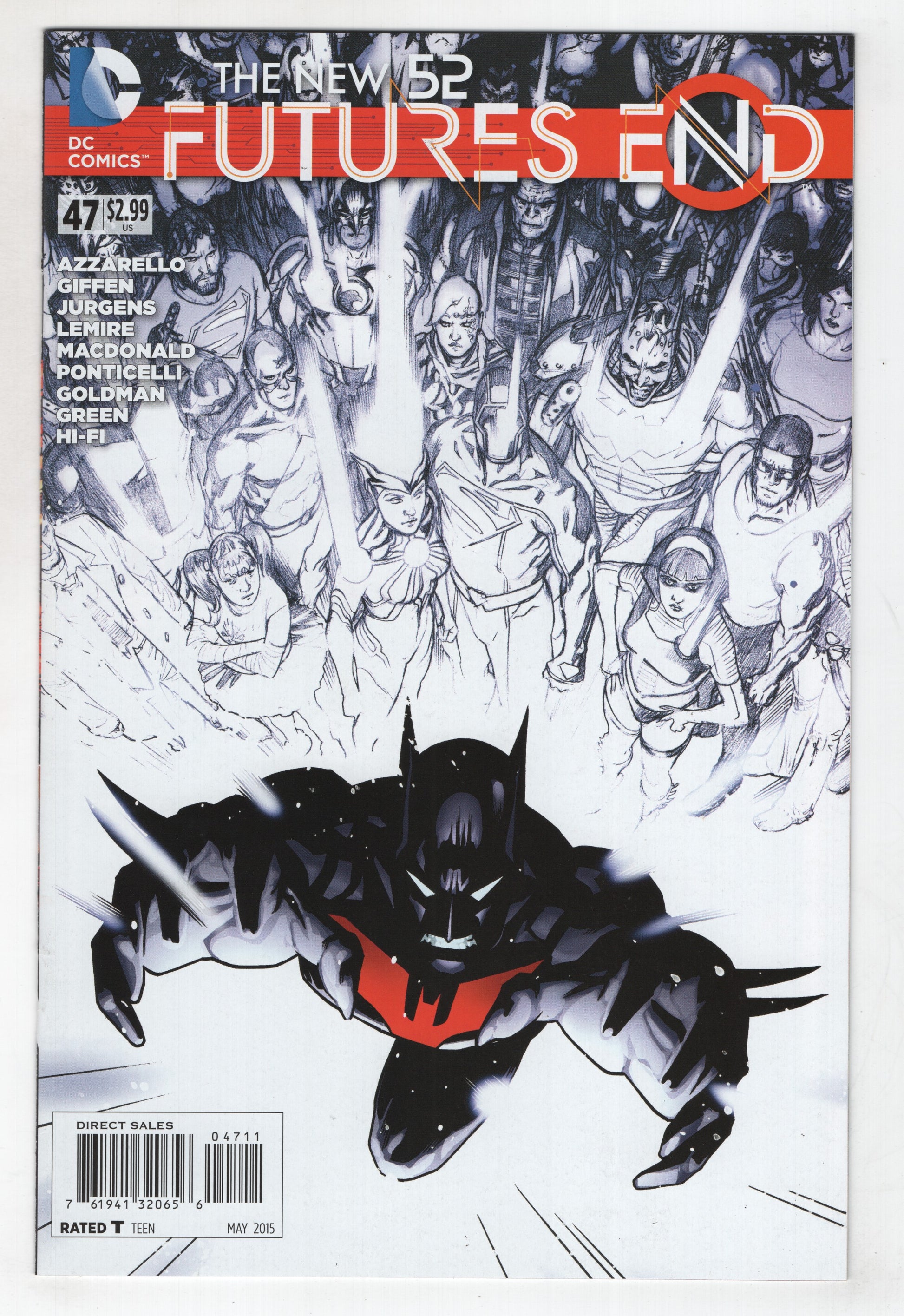 New 52 Futures End 47 DC 2015 NM Ryan Sook Batman Beyond – Golden Apple  Comics