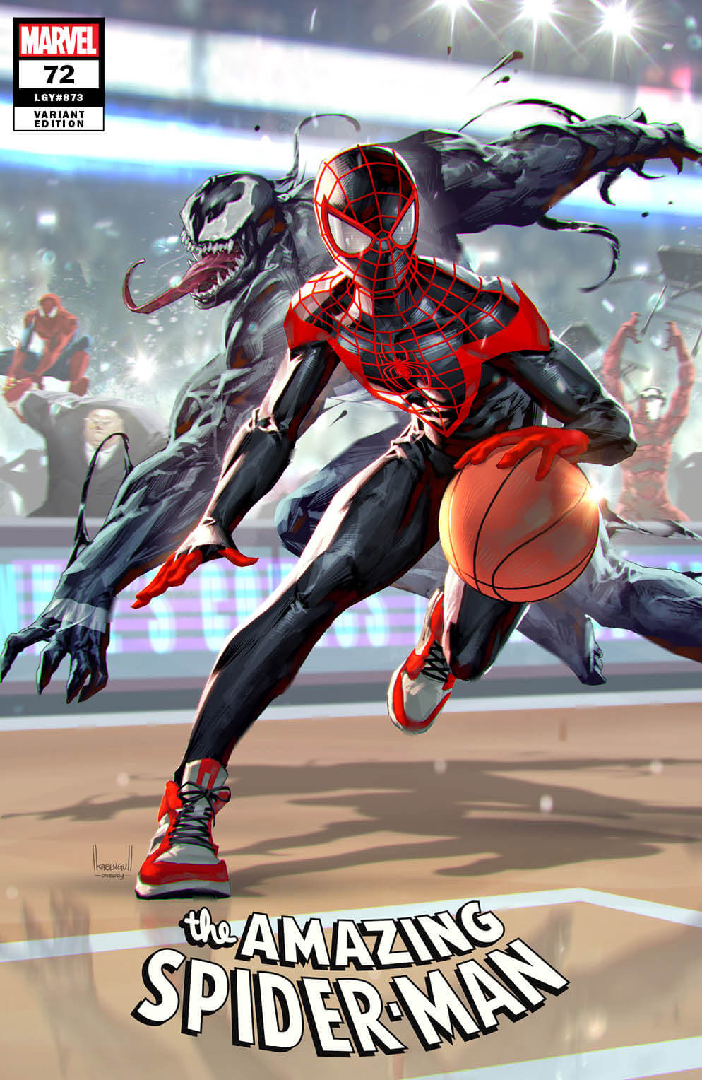 Amazing Spider-Man #72 Kael Ngu Basketball Variant (08/25/2021) Marvel –  Golden Apple Comics
