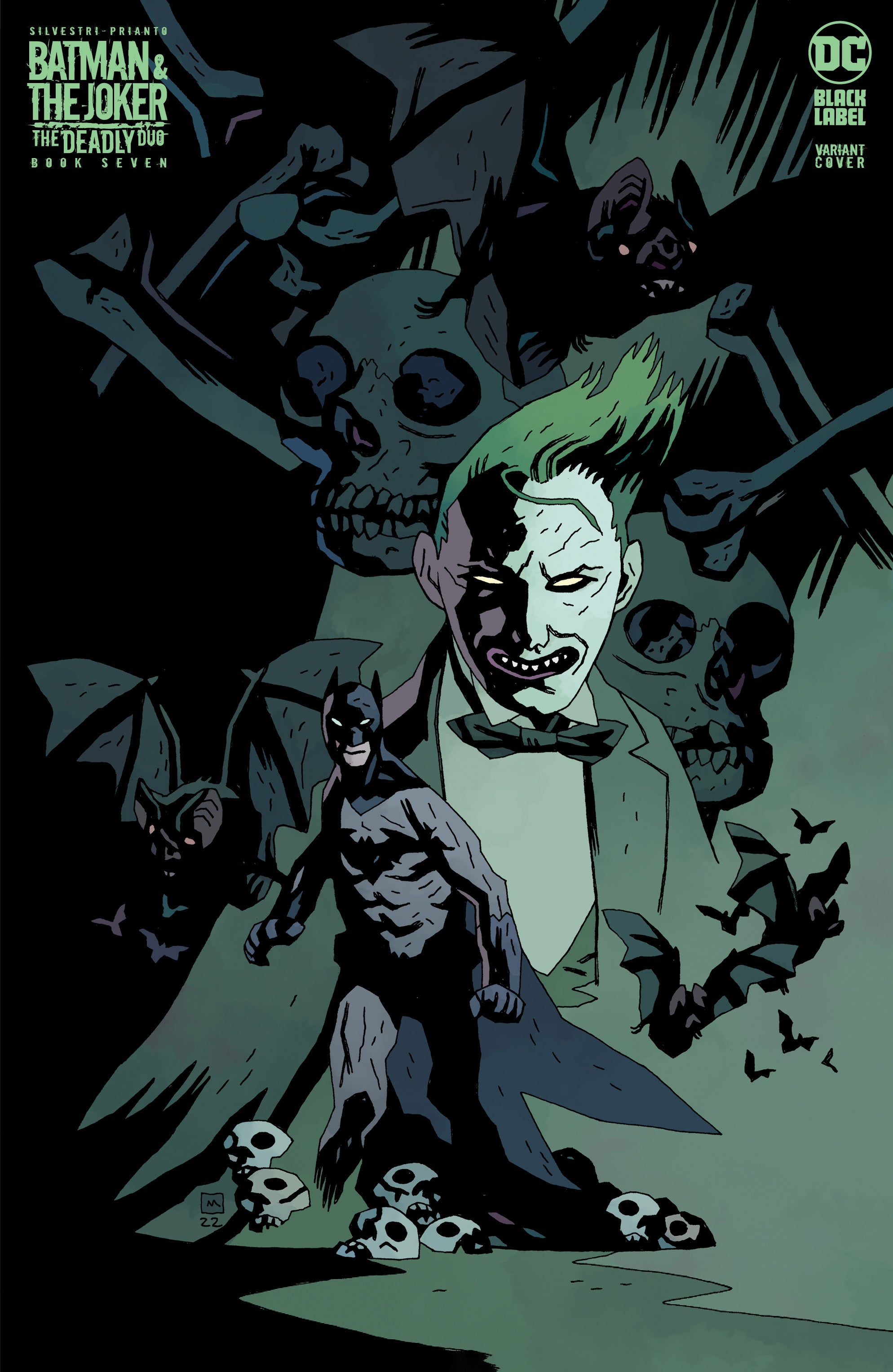Batman & The Joker The Deadly Duo #7 (Of 7) D Mike Mignola Card Stock –  Golden Apple Comics
