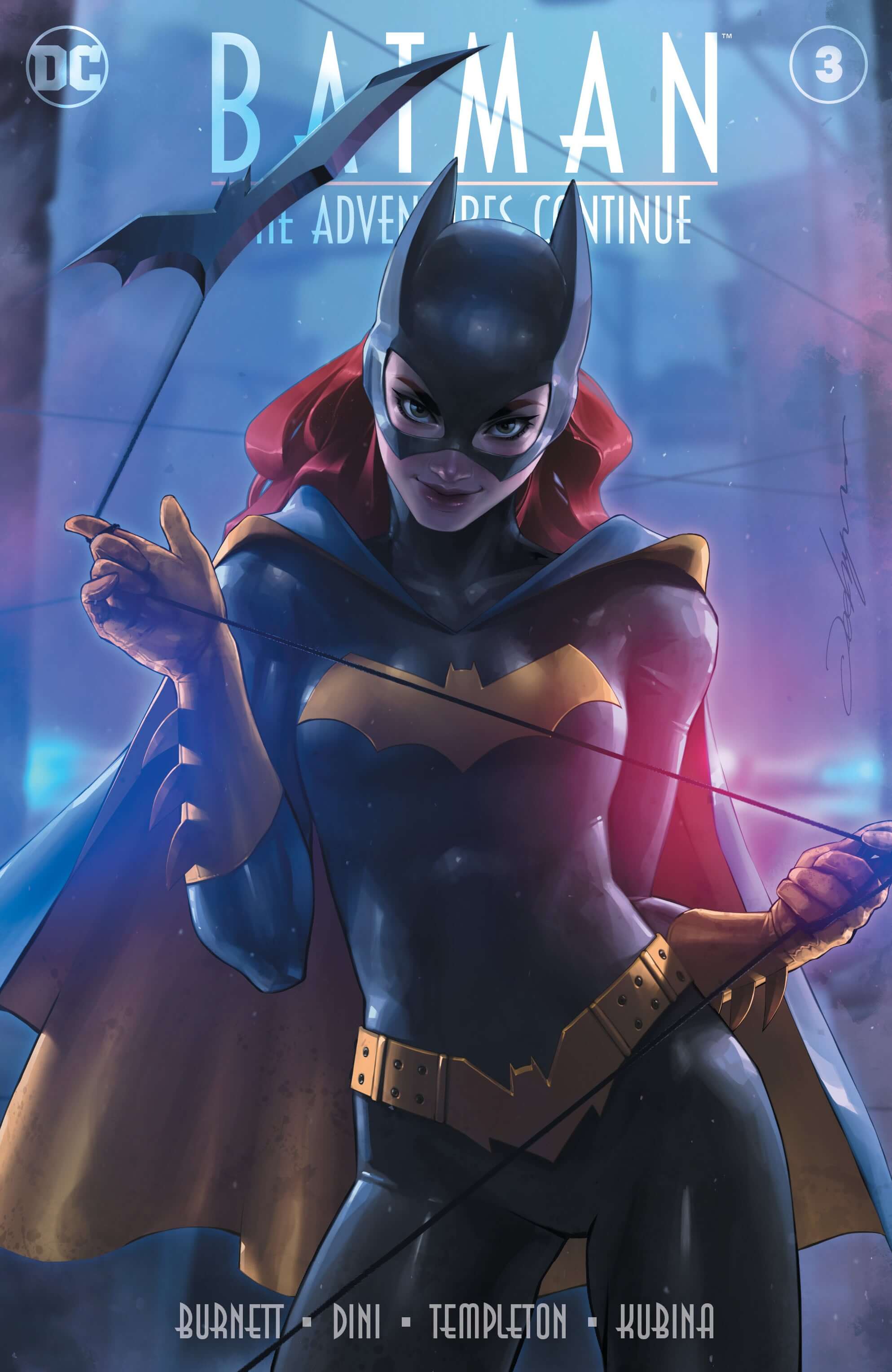 Batman The Adventures Continue #3 (Of 6) Jeehyung Lee Batgirl Variant –  Golden Apple Comics