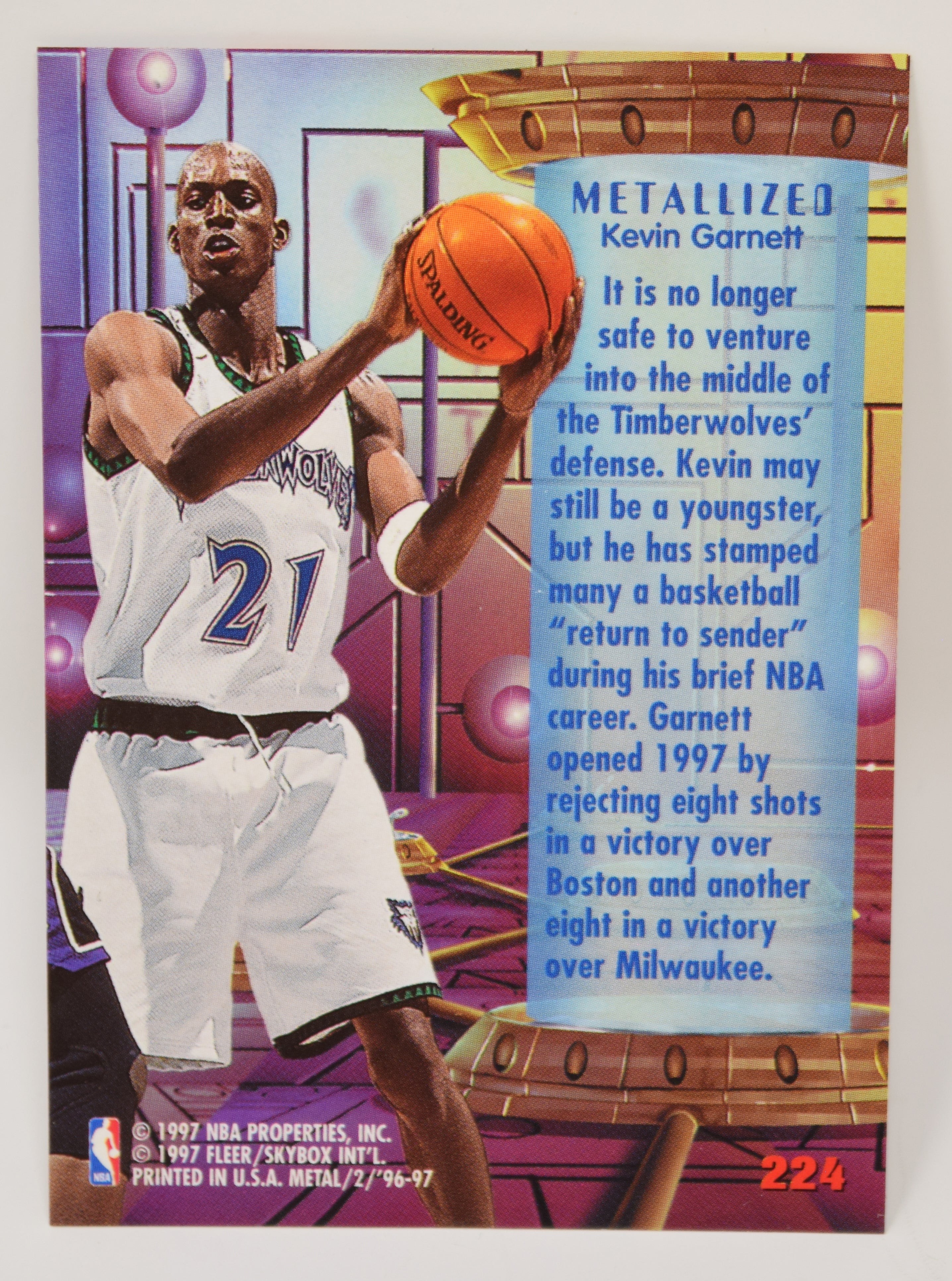 Skybox Kevin Garnett Metal Universe その他 | www.vinoflix.com