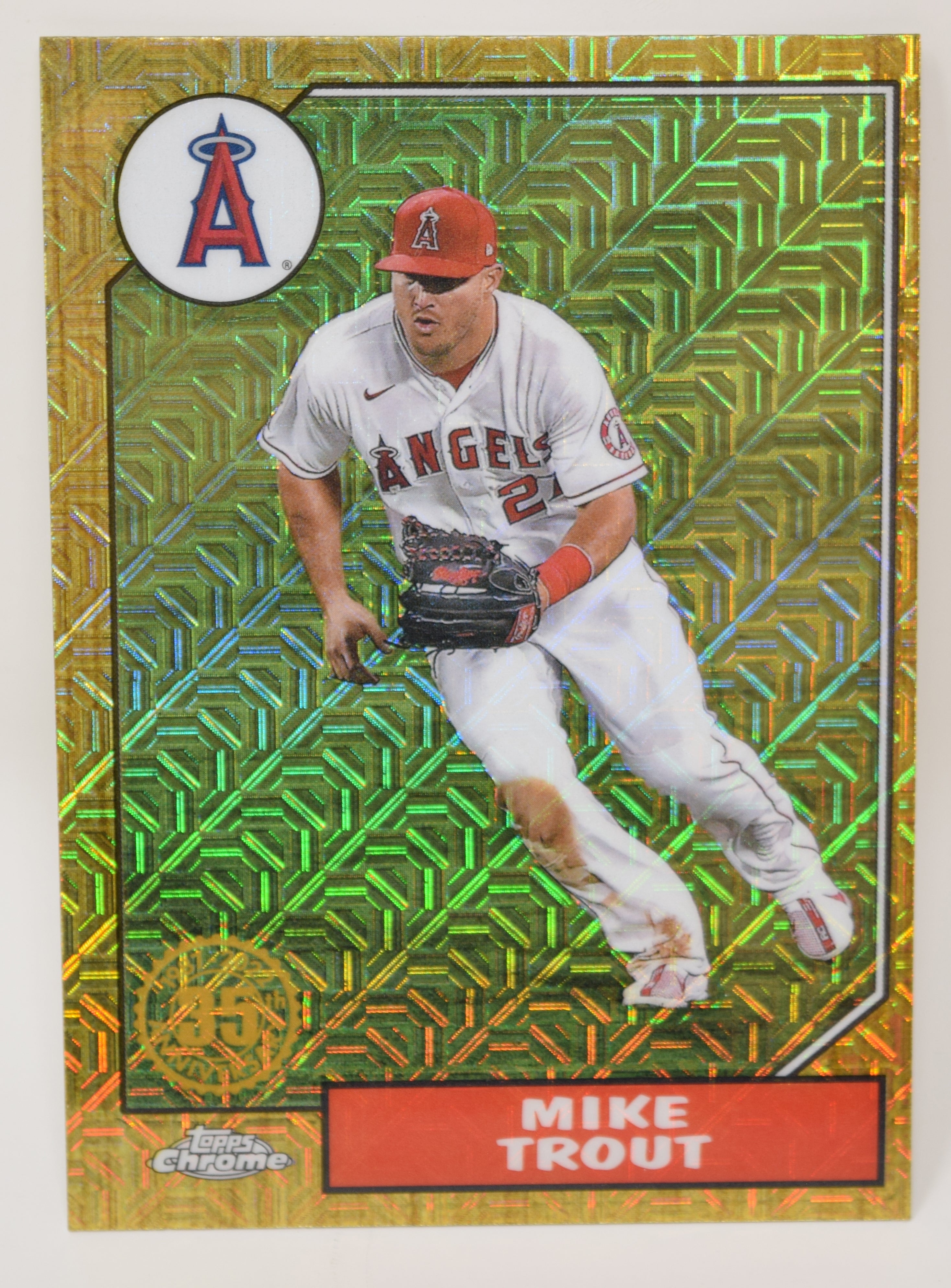 Mike Trout Topps Chrome 2019 Baseball Los Angeles Angels All Star