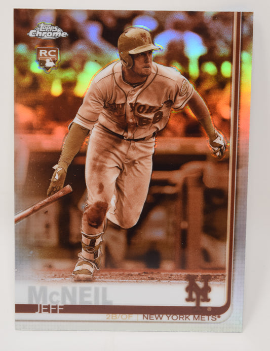 2022 Topps Chrome Update Jeff McNeil Mets All-Star Game Refractor