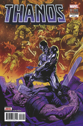 Thanos 17 Marvel Legacy Geoff Shaw 2nd Print Variant 