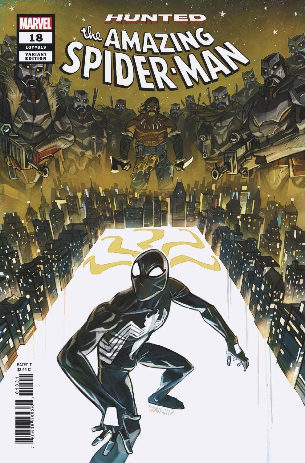 AMAZING SPIDER-MAN #18 1:25 Ivan Shavrin Variant (03/27/2019) MARVEL –  Golden Apple Comics