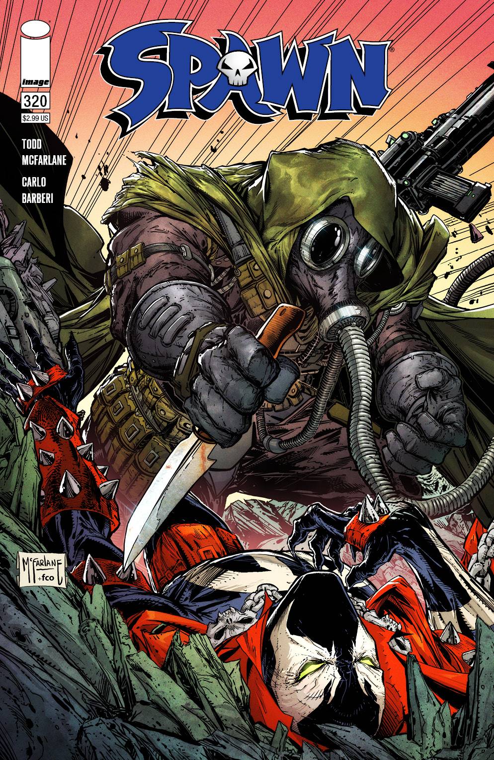 Spawn #320 B Todd Mcfarlane Amazing Spider-Man 316 Homage Variant (07/ –  Golden Apple Comics