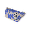 Blooming Blue Floral Pouch