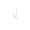 Single Fin Surfboard Necklace | 24K Gold Plated