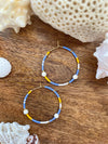 Mar & Sol Hoops, White Lava, Large