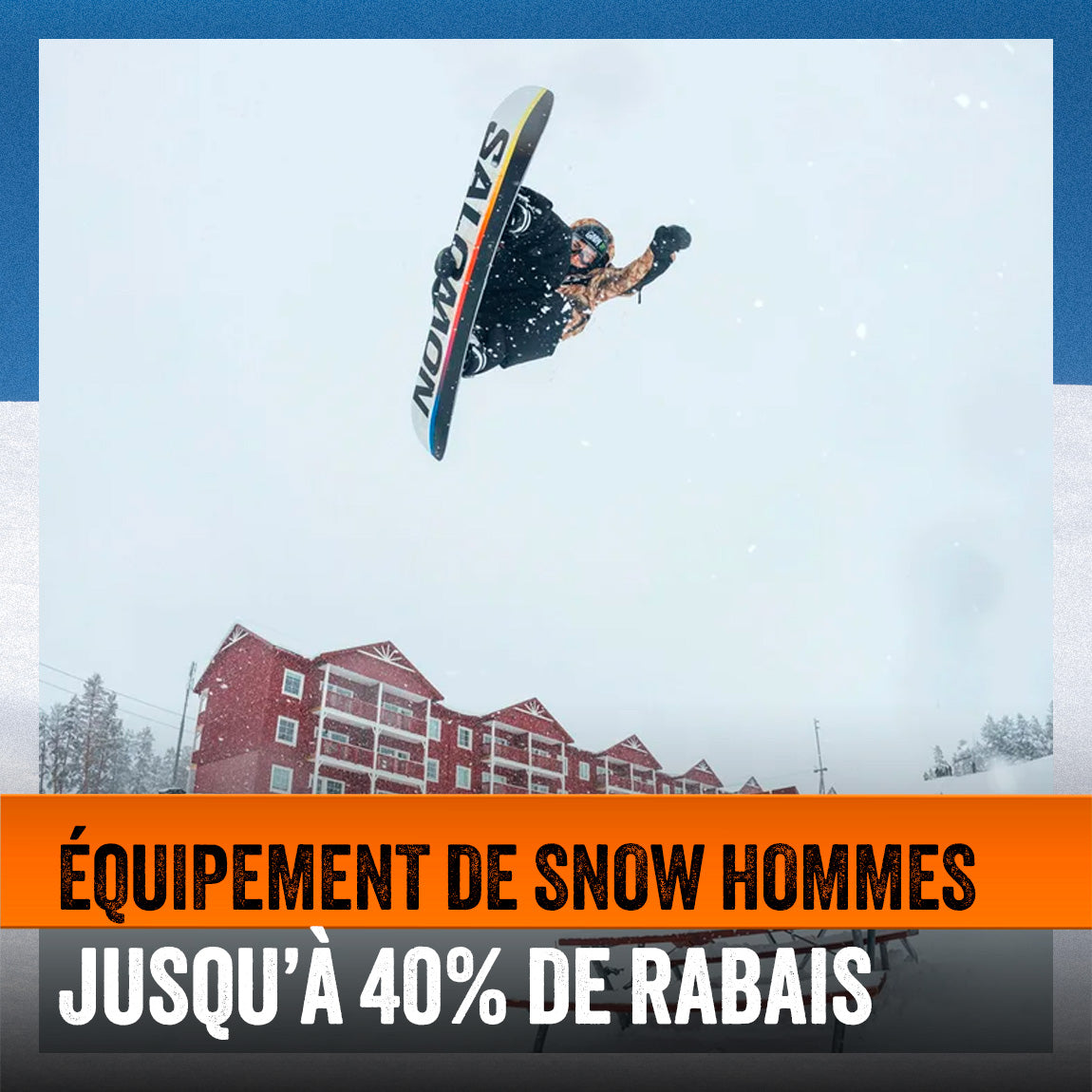 ÉQUIPEMENT DE SNOW HOMMES