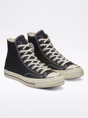 Converse Chuck 70 Hi Black/Black/Egret Shoes | EMPIRE