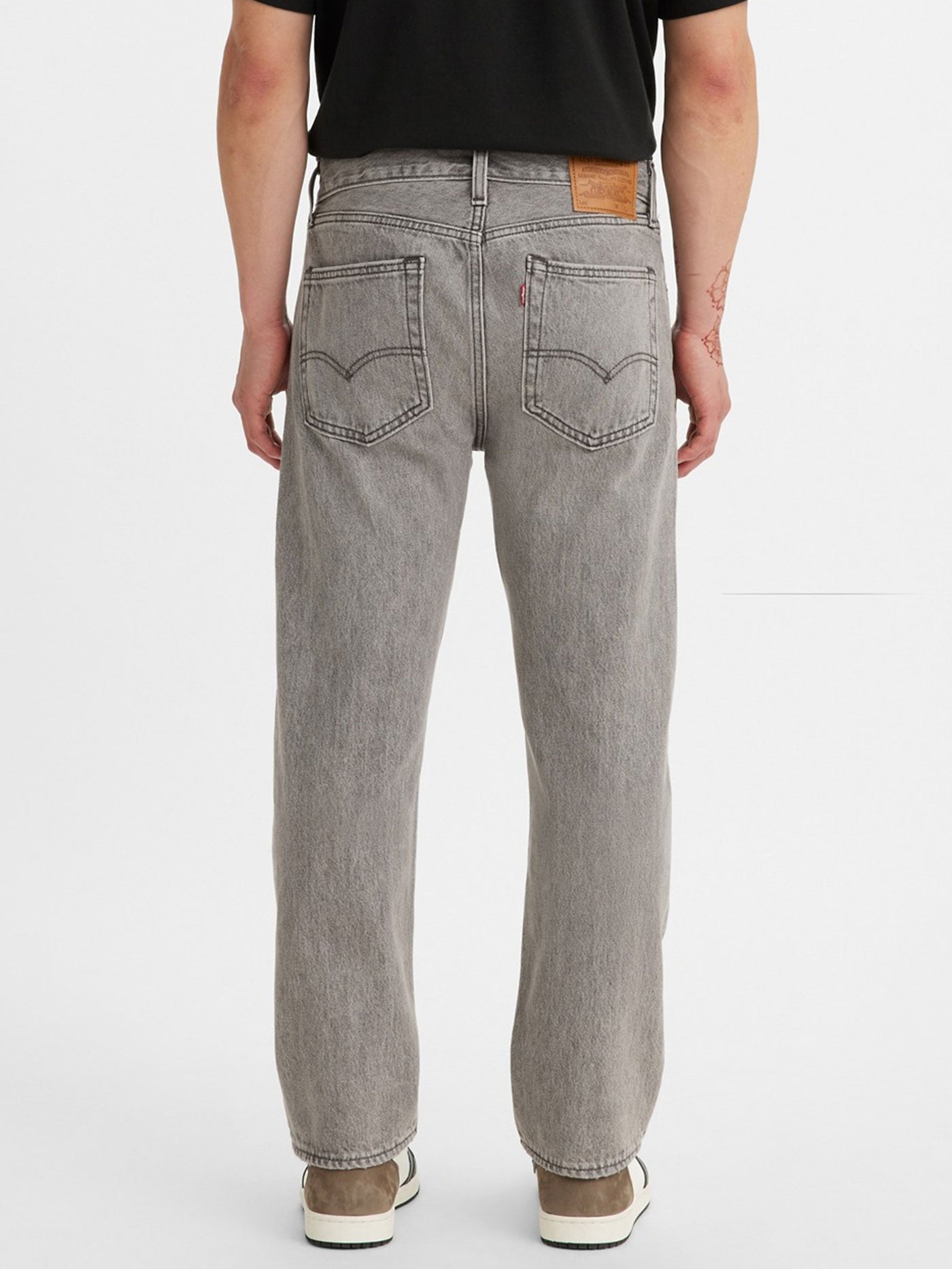 Levis Spring 2023 551z Straight Light Grey Stonewash Jeans | EMPIRE