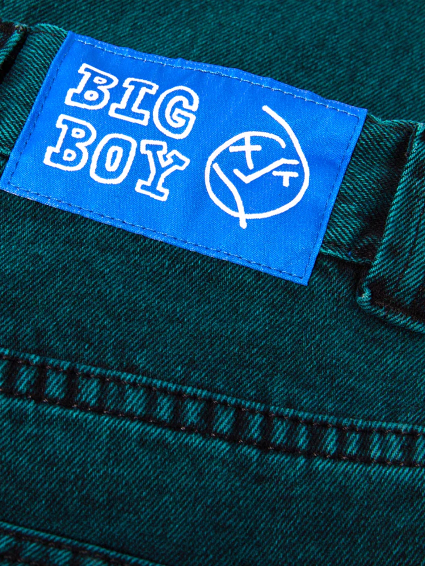 Polar Skate Co. Spring 2023 Big Boy Teal Black Jeans | EMPIRE