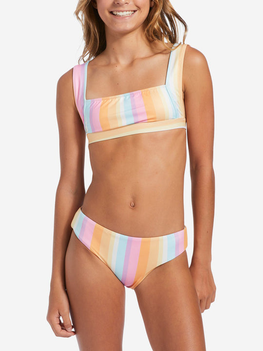 Paradisiac Island - Bralette Two Piece Bikini Set for Girls 2-7