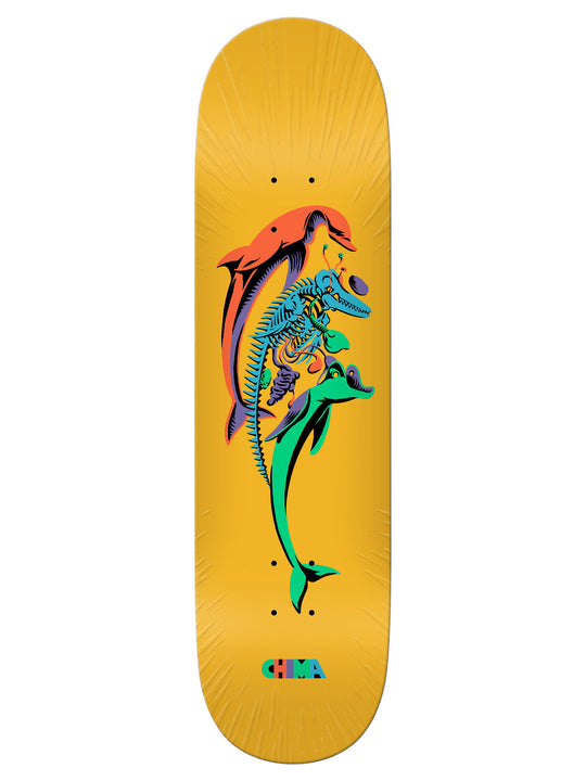 Krooked Worrest Chop Shop TwinTail Slick 8.38 Skateboard Deck | EMPIRE