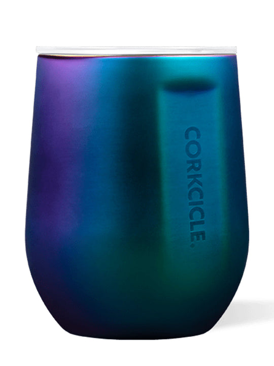 12 oz Stemless in Prismatic from Corkcicle, Wine Glass