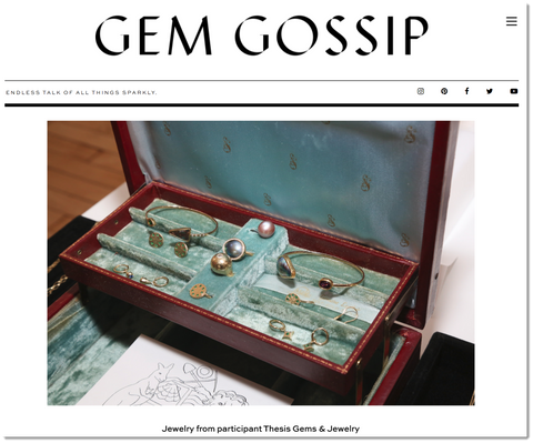 Gem Gossip website screenshot (retrieved 2018-07-02)