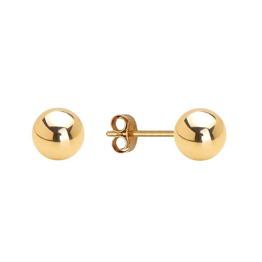 Child's 14K Gold Screwback Bubble Earring Backs (2 pieces)