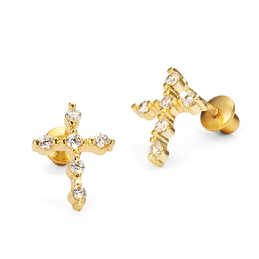 Brass Stud Earring Back 28pc - A New Day™ Gold/Silver