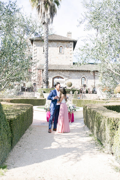 couple getting engaged