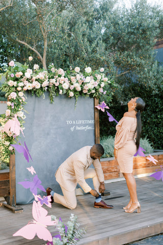 marry me proposal socks revealed during surprise backyard proposal