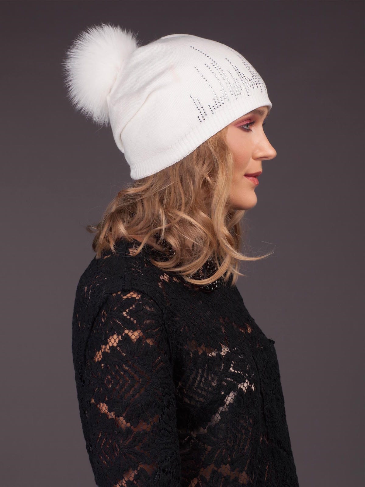 Quince Women's Cashmere Pom Pom Beanie