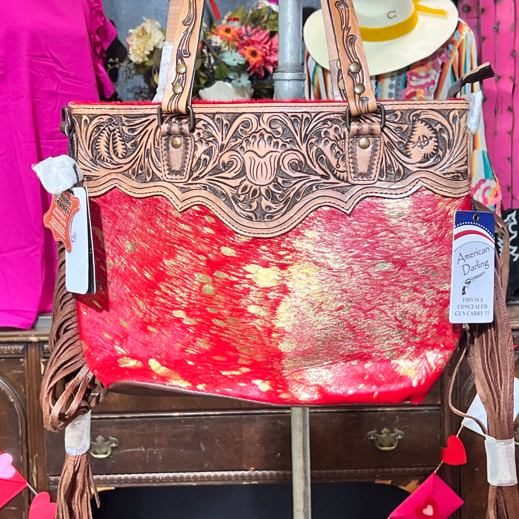 Yves Saint Laurent Fringe Bag - Pink Shoulder Bags, Handbags - YVE10331 |  The RealReal