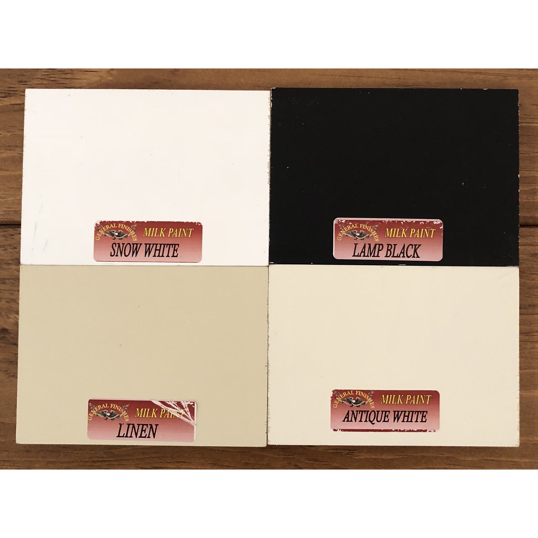 brown paint samples