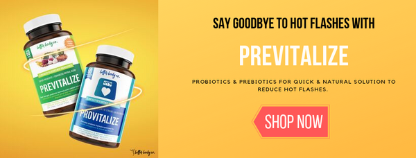 previtalize, prebiotic for hot flashes, natural solution for hot flash