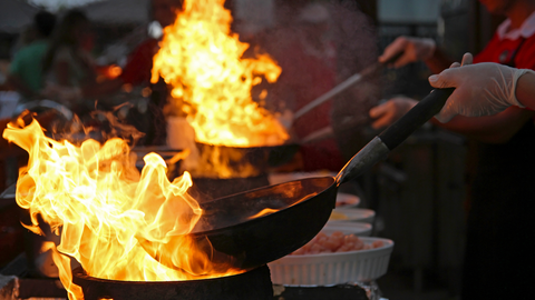 Carbs in white rice burns fast