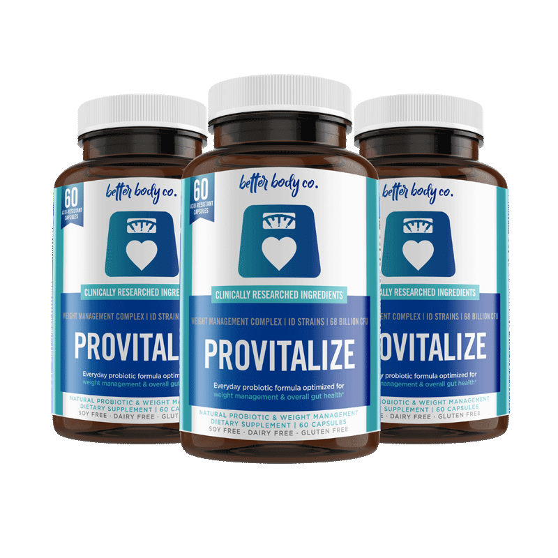 Provitalize (3 Bottles) Probiotic Supplement For Menopause Symptoms