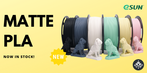 eSun Matte PLA 3D Printing Filament